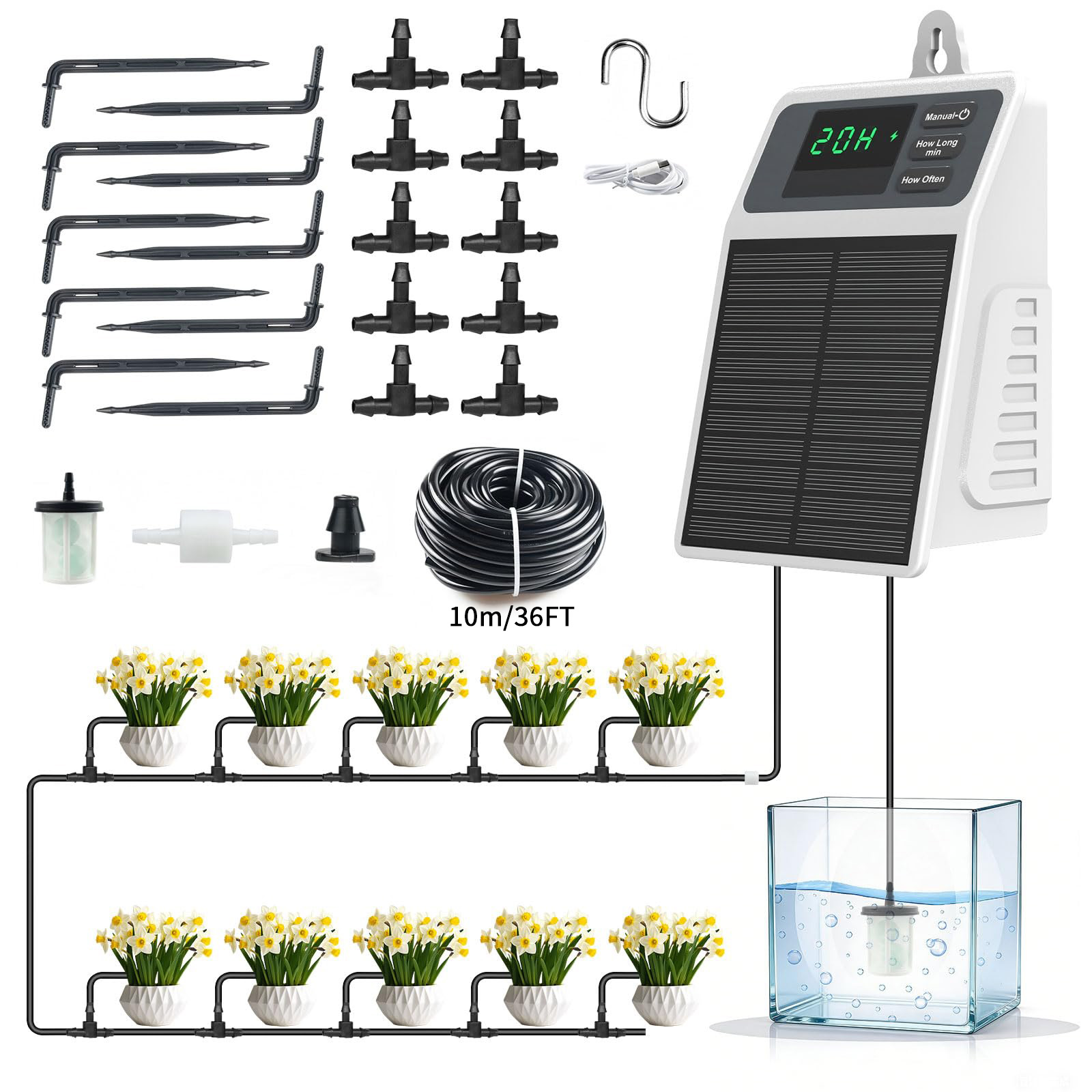 Ulepszony solarny system nawad – Plant Parent Kit recenzja i cena