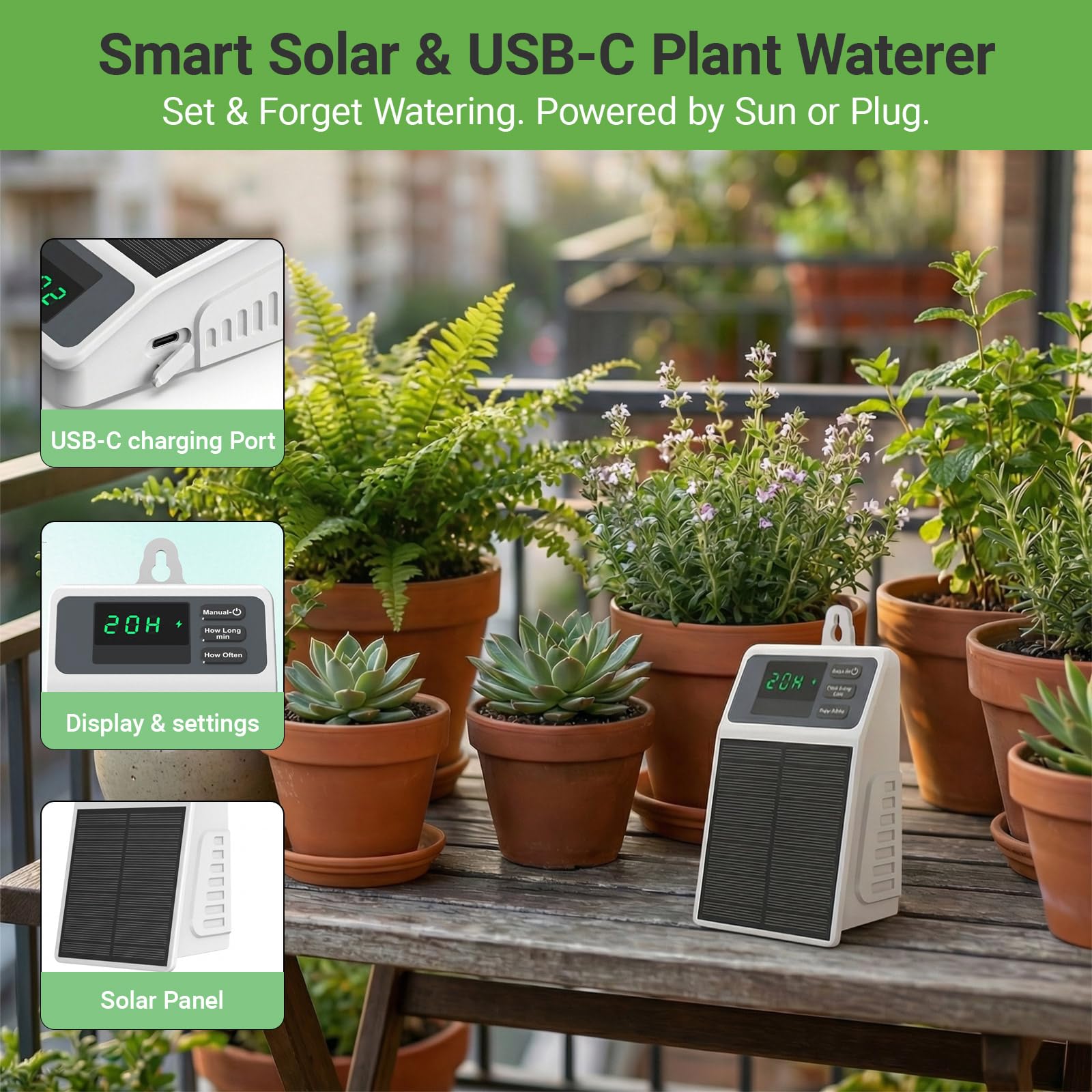 Ulepszony solarny system nawad – Plant Parent Kit recenzja i cena
